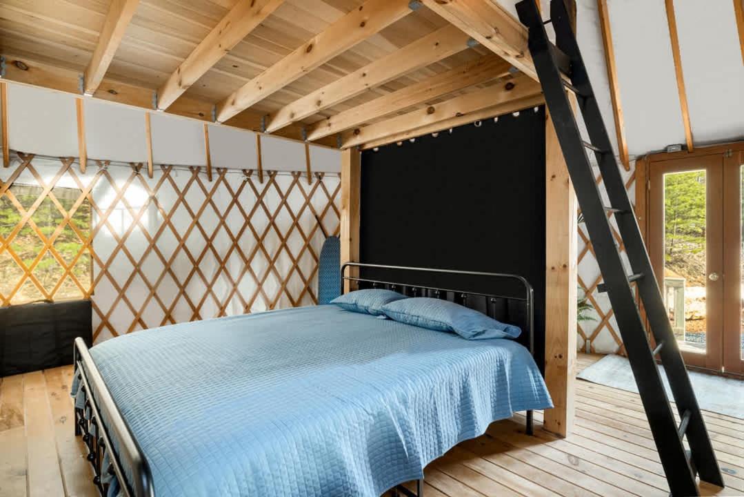 Modern Yurt W River Access, Hot Tub, Wifi & Grill Wardensville Exterior foto